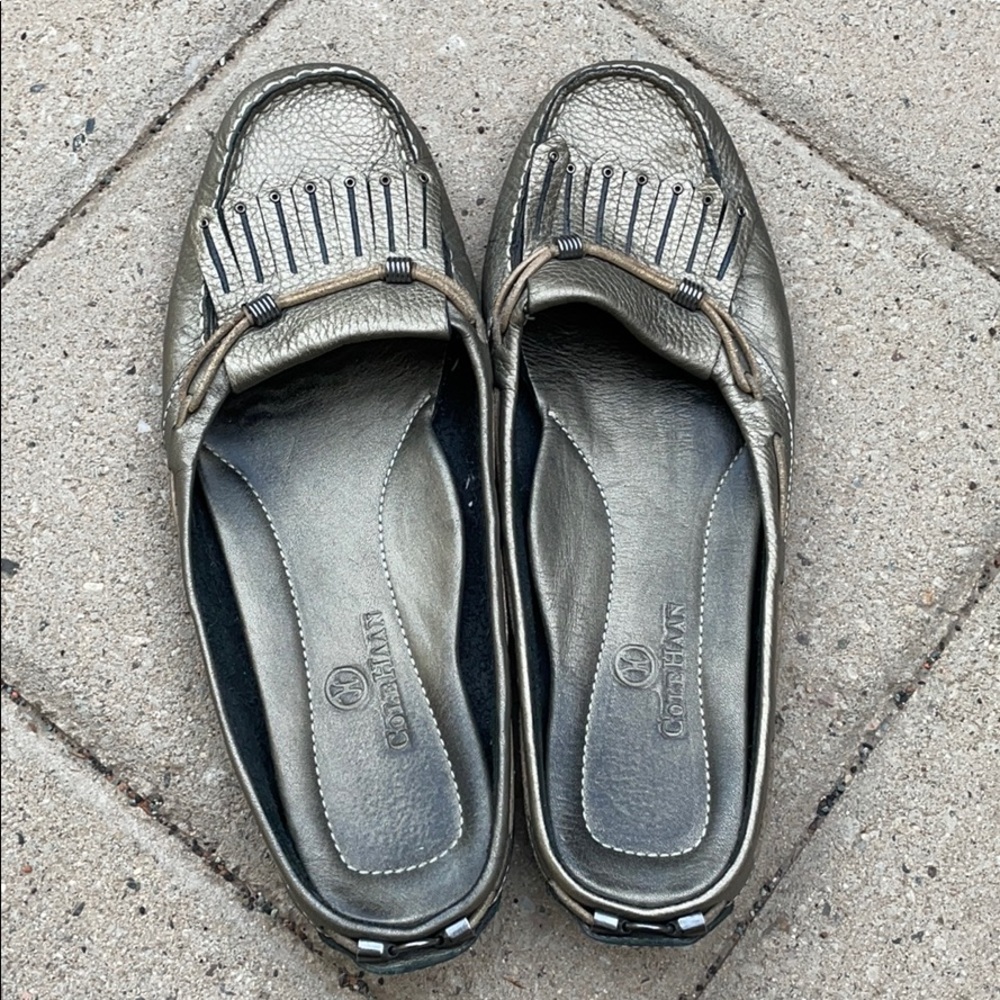 Cole Haan backless loafer